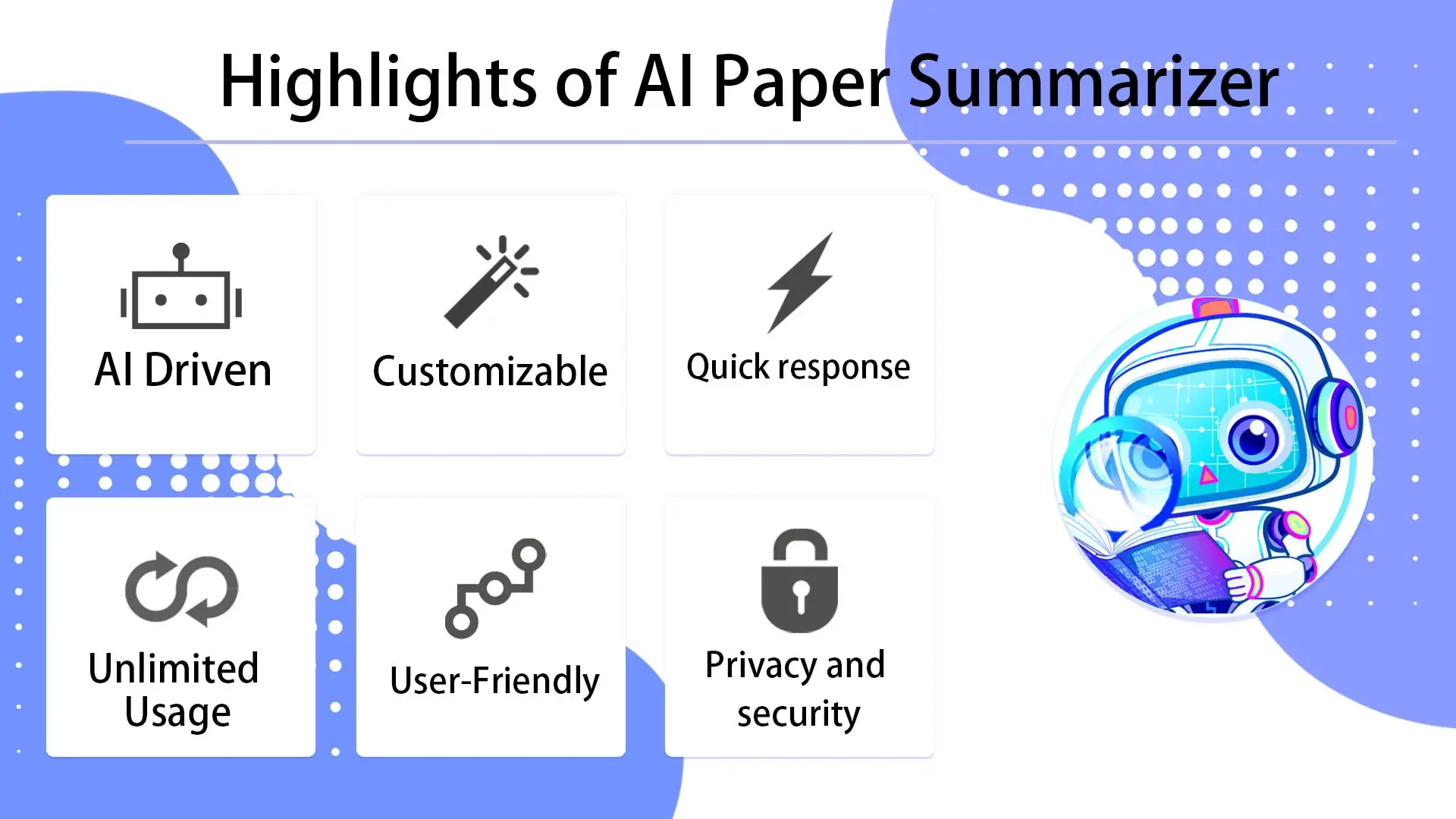 highlights of AI paper summarizer